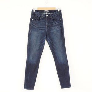 Good American Good Legs Women's Dark Wash Skinny Jeans in Blue 183 30